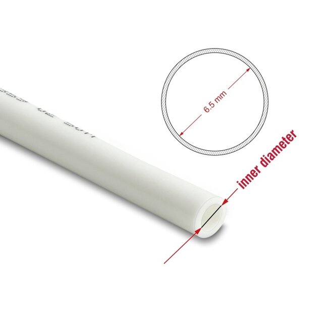 Delock Pneumatic Hose 10 x 6.5 mm 50 m roll white