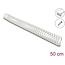 Delock Cable Duct flexible self-adhesive screwable 45 x 46 mm - length 50 cm grey