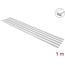 Delock Cable Duct self-adhesive with sliding cover 15 x 10 mm - length 1 m, pack of 5 pcs, white