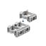 Delock Cable Conduit Holder with locking clip, screw-on for 16 mm cable protection sleeve, 100 pieces, grey