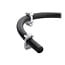 Delock Cable Conduit Holder with locking clip, screw-on for 16 mm cable protection sleeve, 100 pieces, grey