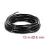 Delock Spiral Hose 6 mm diameter 10 m black