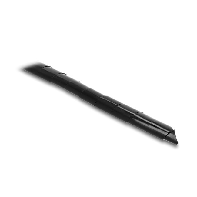 Delock Spiral Hose 15 mm diameter 10 m black