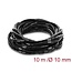 Delock Spiral Hose 10 mm diameter 10 m black