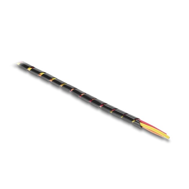 Delock Spiral Hose 10 mm diameter 10 m black