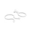 Delock Cable Drill Ø 23 mm transparent, 100 pieces