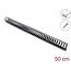 Delock Cable Duct flexible self-adhesive screwable 34 x 35 mm - length 50 cm black