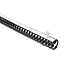 Delock Cable Duct flexible self-adhesive screwable 34 x 35 mm - length 50 cm black