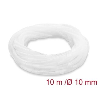 DeLOCK Delock Spiral Hose 10 mm diameter 10 m transparent