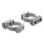 Delock Cable Conduit Holder with locking clip, screw-on for 25 mm cable protection sleeve, 100 pieces, grey