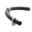 Delock Cable Conduit Holder with locking clip, screw-on for 20 mm cable protection sleeve, 100 pieces, grey