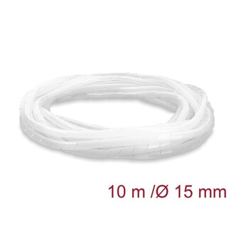 DeLOCK Delock Spiral Hose 15 mm diameter 10 m transparent