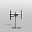 Vloerstandaard SPHERE rvs 80 cm VESA 600x400