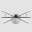 Vloerstandaard SPHERE rvs 80 cm VESA 600x400