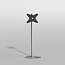 Vloerstandaard SPHERE rvs 150 cm VESA 400x300