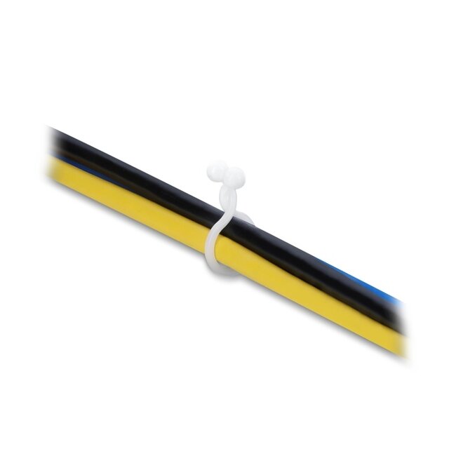 Delock Cable Drill Ø 13 mm transparent, 100 pieces