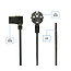 Netsnoer (C13 haaks), 0.75 mmÂ², 10 A, 1.5 m