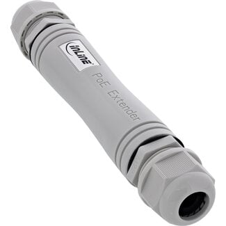 InLine InLine® PoE+-extender, 30W, 1Gb/s, IP67, cascadeerbaar
