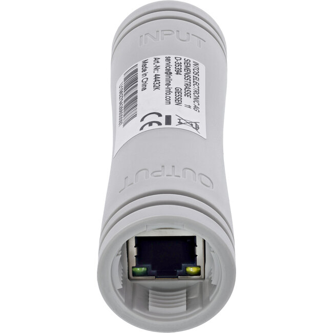 InLine® PoE+-extender, 30W, 1Gb/s, IP67, cascadeerbaar