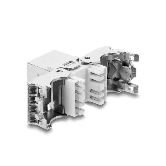 Delock Keystone Module RJ45 jack to LSA Cat.6A shielded tool-free
