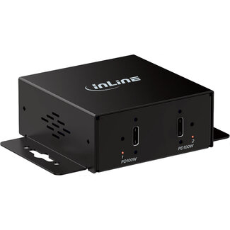 InLine InLine® Industriële USB-C 2-poorts minilader, PD 200 W