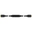 InLine® HDMI High Speed kabel met ethernet, male / male, actief, zwart/goud, 30m