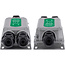 InLine® PoE++-splitter, 60W, 12V, 1Gb/s, IP67, IK10