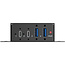 InLine® USB 3.2 industriële hub, 4-poorts, 2x USB-A, 2x USB-C