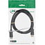 InLine® DisplayPort 2.1-kabel, UHBR20 80 Gb/s, zwart, 3m