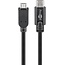Goobay USB-C to Micro-B  Cable, OTG, 0.6 m, black