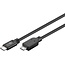 Goobay USB-C to Micro-B  Cable, OTG, 0.6 m, black