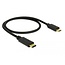Delock Cable USB Type-C™ 2.0 male > USB 2.0 Type Micro-B male 0.5 m black