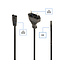 Netsnoer (C7), 0.75 mmÂ², 2.5 A, 1.8 m