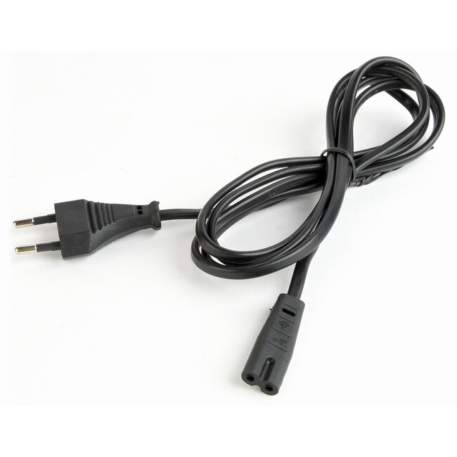 Netsnoer (C7), 0.75 mmÂ², 2.5 A, 1.8 m
