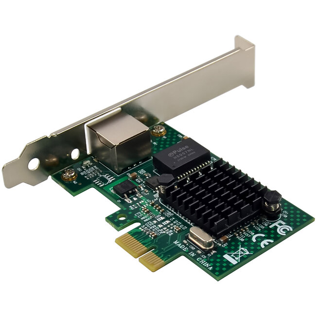 InLine® Gigabit PCIe-netwerkkaart, RJ45, low-profile