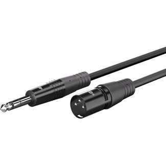 Goobay Goobay XLR Cable to 6.35 mm Jack, 5 m