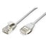 ROLINE F/UTP DataCenter Patchkabel Cat.6A (Class EA), LSOH, extra dun, grijs, 0,5 m