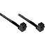 InLine® Mini SAS HD-kabel, SFF-8643/SFF-8643, beide zijden haaks, 1m