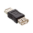 InLine® USB 2.0 adapter, female A naar female A