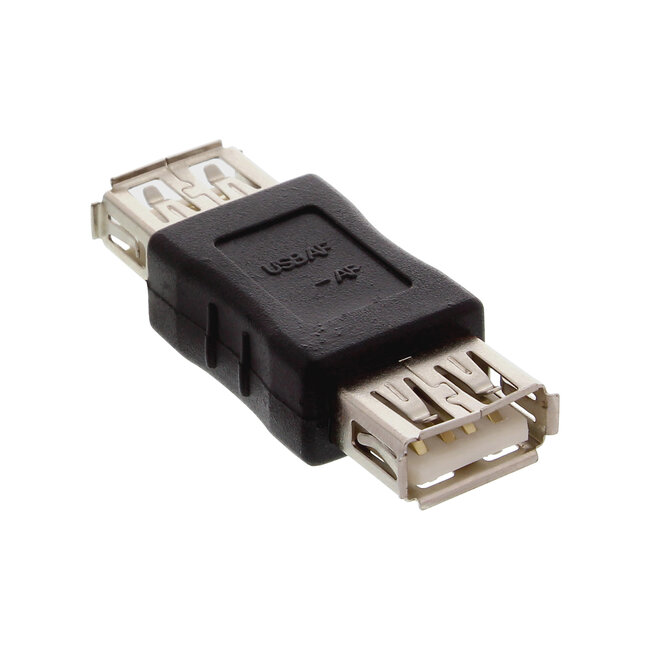 InLine® USB 2.0 adapter, female A naar female A
