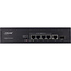 InLine® PoE+ Gigabit netwerkswitch 5 poorten (4x PoE+), 1xSFP, 1Gb/s, Desktop