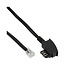 InLine® TAE-N aansluitkabel, 6-pin volledig toegewezen, 6m