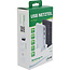 InLine® USB-voeding, GaN-lader, 4-poorts, 2x USB-C + 2x USB-A, 120W, zwart