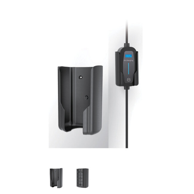 Universele houder voor mobiele EV-laders