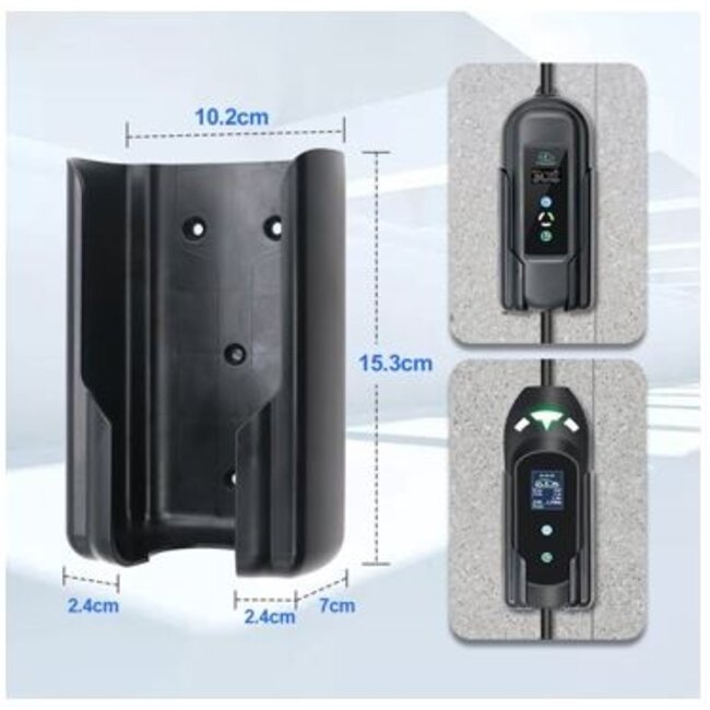 Universele houder voor mobiele EV-laders