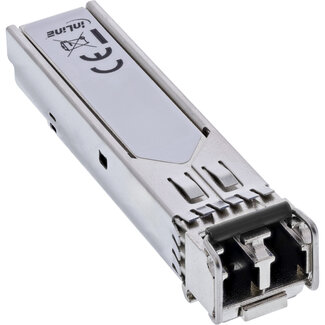 InLine InLine® SFP-module glasvezel SX 850nm MM, LC-aansluitingen, 500m, 1,25Gb/s