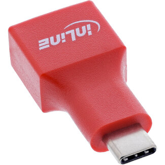 InLine InLine® USB-gegevensblokkering, adapter USB-C-stekker naar USB-A-aansluiting