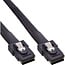 InLine® SAS kabel intern, Mini SAS SFF-8087/Mini-SAS SFF-8087, met zijband, 1m