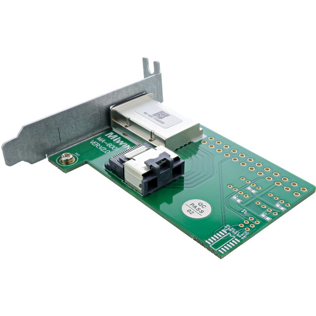 InLine® SAS slot bracket met laag profiel, ext. SFF-8088 tot int. SFF-8087