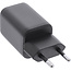 InLine® Power Delivery + Quick Charge USB-stroomadapter,33 W,USB-A + USB-C,zwart